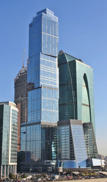Edifícios da área "Cidade de Moscou " — Fotografia de Stock