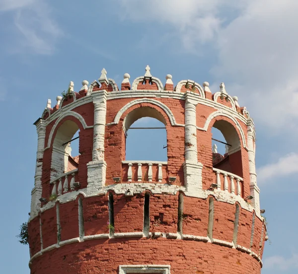 Red brick tower — Stock Photo, Image