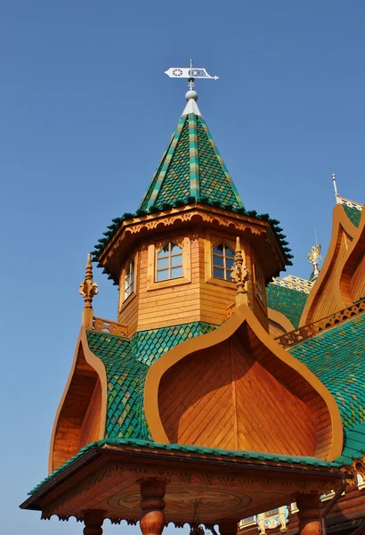Torre do Palácio do Czar Alexei Mikhailovich — Fotografia de Stock
