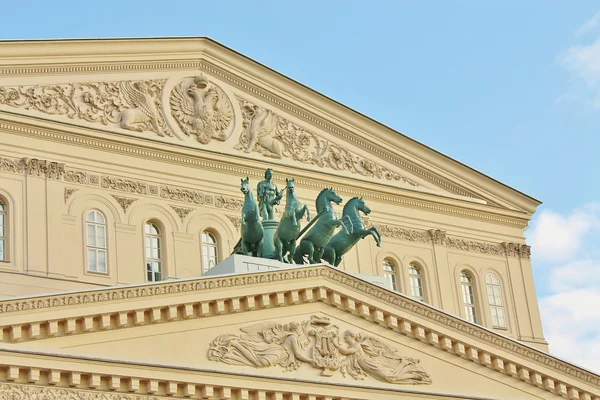 Fachada del Teatro Bolshoy — Foto de Stock