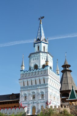 Izmailovo. kremlin kulelerin görünümü