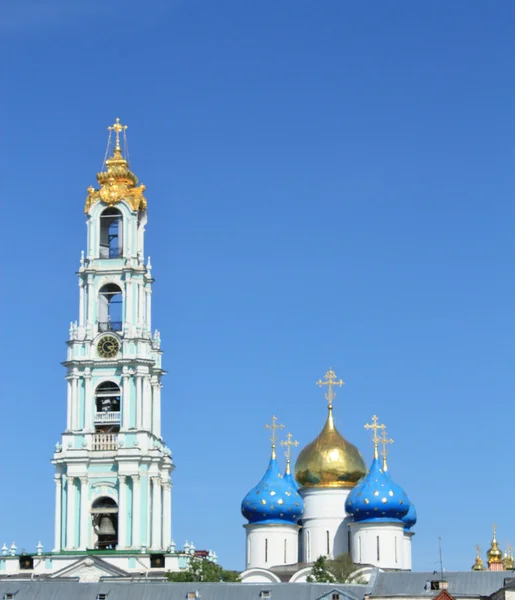 Колокольня Пресвятой Троицы Сергиевой Лавры — стоковое фото