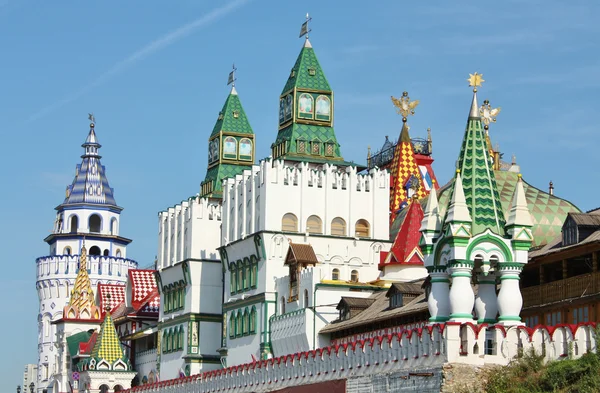 Izmailovo. Blick auf die Kreml-Türme — Stockfoto