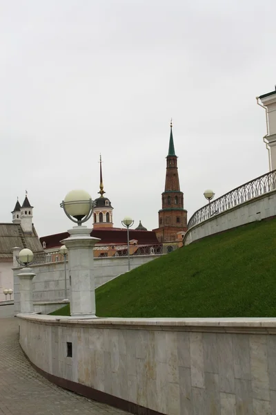 Внутри Казанского Кремля — стоковое фото