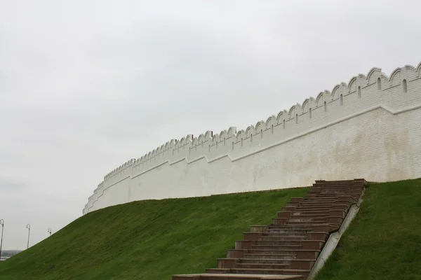 Mur Kremla Kazańskiego — Zdjęcie stockowe