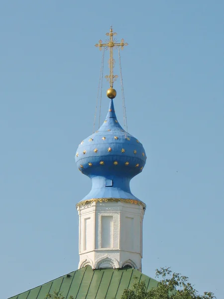 Koepel van de kerk in kremlin van Rjazan — Stockfoto