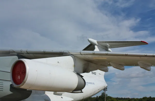 Heavy transport aircraft IL 76 — Stock Photo, Image