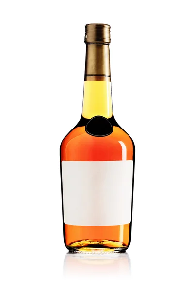 Wine brandy bottle — Stock Photo, Image
