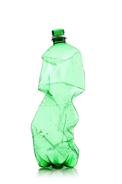 Parçalanmış su şişesi — Stok fotoğraf