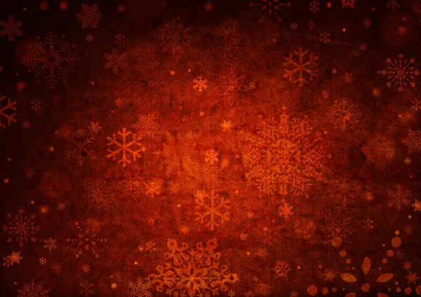 Red Christmas background — Stock Photo, Image