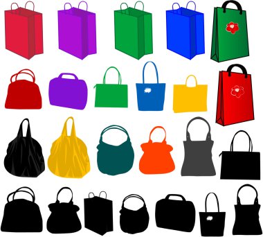 Handbag clipart