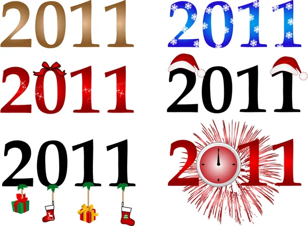 Nový rok — Stockový vektor