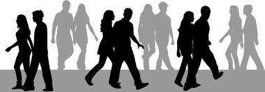 Silhouettes of clipart