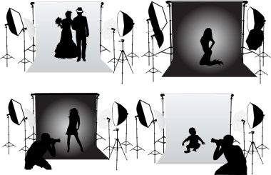 Studio Photography - photo sessions clipart