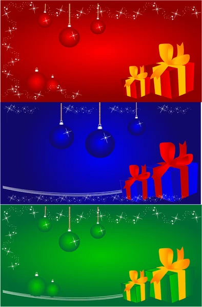 Abstract christmas background — Stock Vector