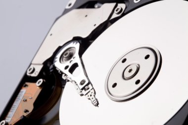 Hard drive inside clipart