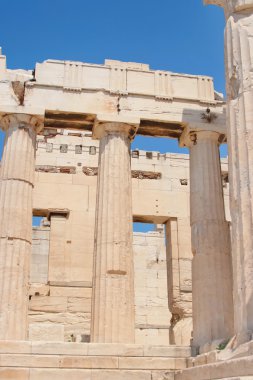 Parthenon of Acropolis in Athens clipart