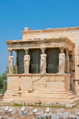 The Porch of the Caryatids clipart