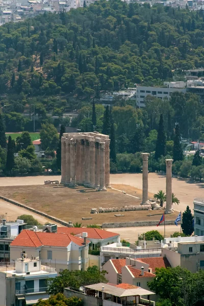 奥林匹斯宙斯神庙，雅典 — 图库照片