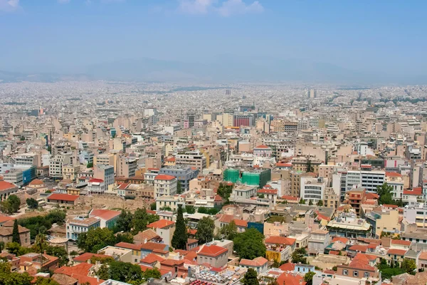 Πανόραμα της Αθήνας, Ελλάδα — Φωτογραφία Αρχείου