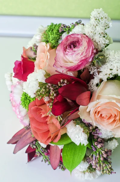 Çiçek düğün grup — Stok fotoğraf