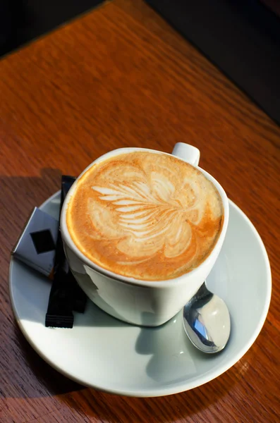Cappuccino time — Stock Photo, Image