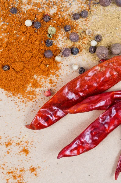 Peppers spices — Φωτογραφία Αρχείου