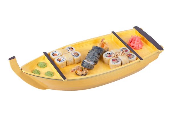 Sushi hajó — Stock Fotó