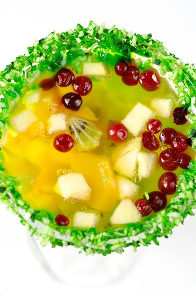 Frukt gelé dessert — Stockfoto