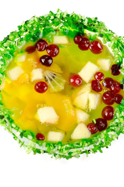 Frukt gelé dessert — Stockfoto
