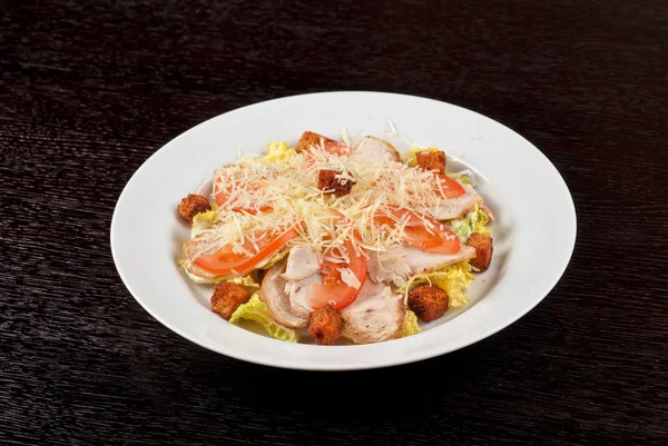 닭 고기 안심 샐러드 — 스톡 사진