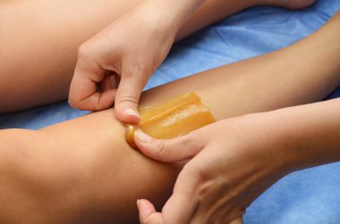 Sugaring epilation clipart