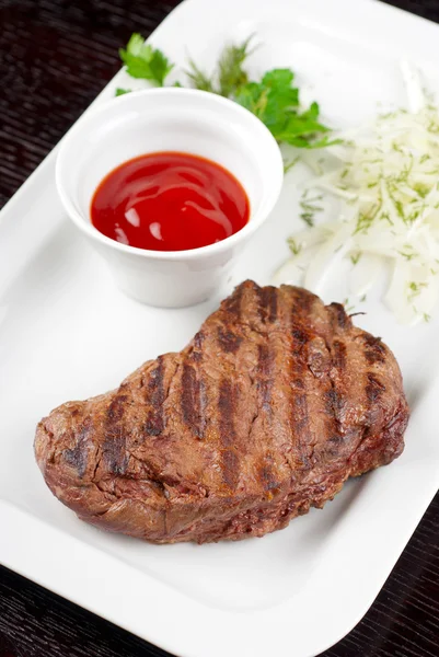 Saftiges Roastbeef-Steak — Stockfoto