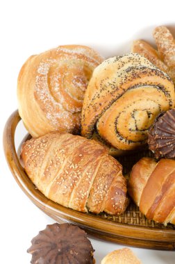 Bakery foodstuffs set clipart