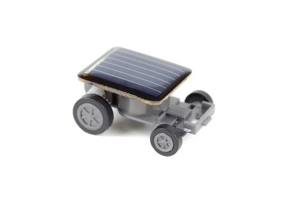 Güneş enerjili oyuncak araba — Stok fotoğraf