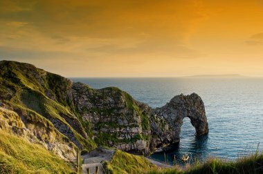 Durdle Door Sunset clipart