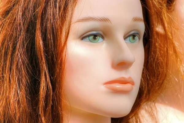 stock image Plastic Redhead Girl