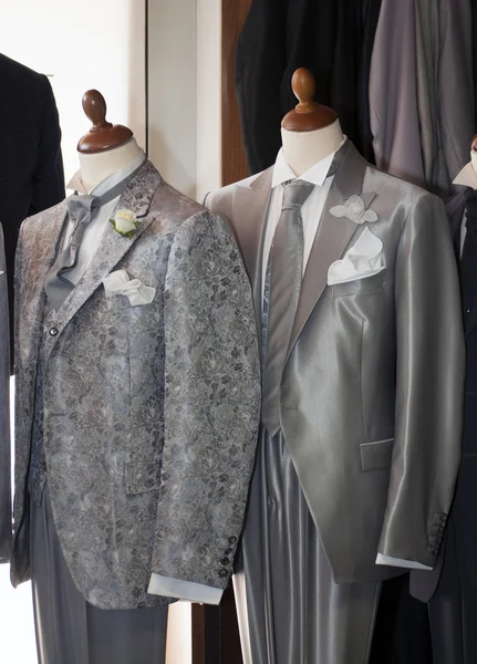 Tillverkad i Italien: skräddarsydda kostymer — Stockfoto