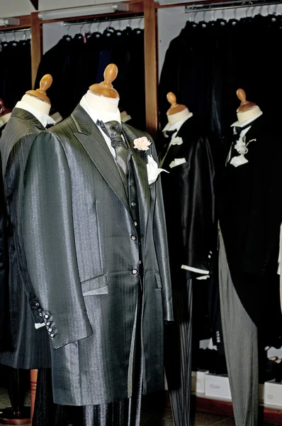 Made in italien: maßgeschneiderte Anzüge — Stockfoto