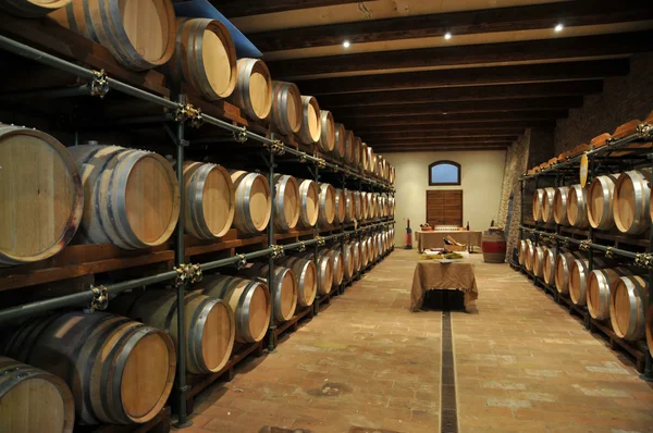 Suporte de barril de vinho — Fotografia de Stock