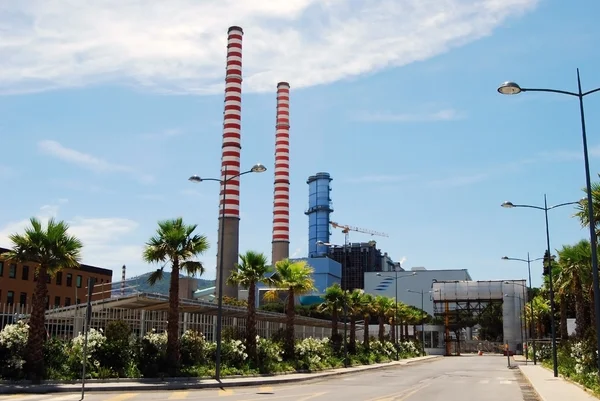 Thermische elektriciteitscentrale - kolen — Stockfoto