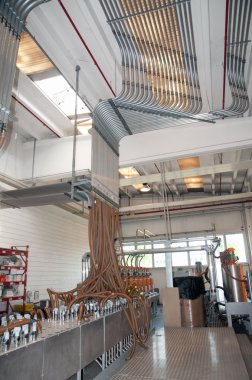 Modern otomatik fabrika bitki