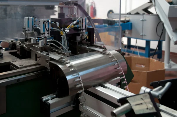 Moderne geautomatiseerde fabriek plant — Stockfoto