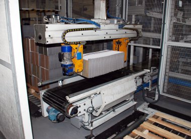 Web (rolls) offset press clipart