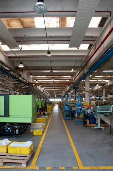 Moderne automatisierte Fabrikanlage — Stockfoto