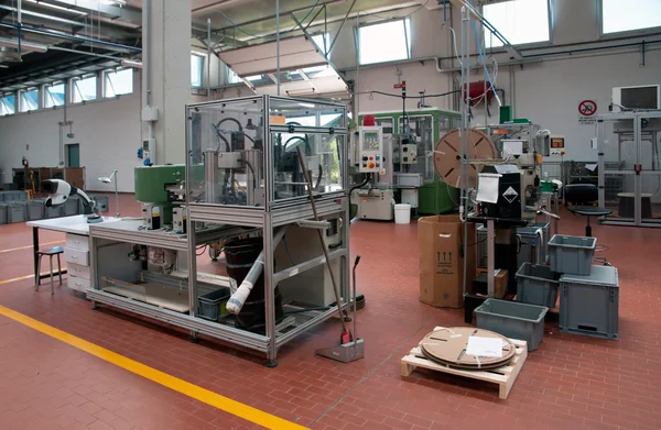 Nowoczesny zautomatyzowany fabryka roślin — Zdjęcie stockowe