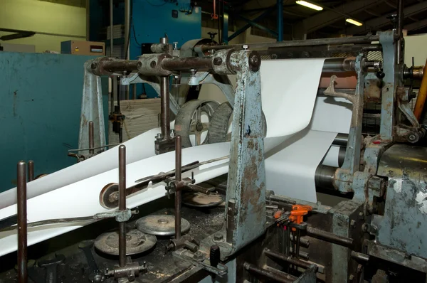 Factroy - Máquina para produzir envelopes — Fotografia de Stock