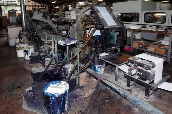 Factroy - maszyna do produkcji kopert — Zdjęcie stockowe