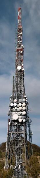 Radio television tower — Stock Photo, Image
