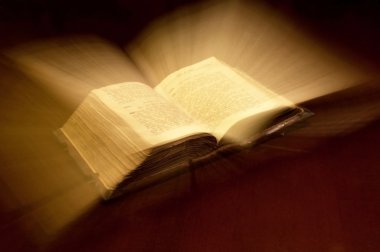 Eski kitap: holy Bible